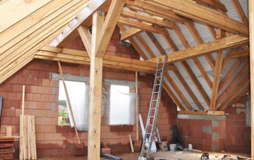 Newton Hill attic trusses